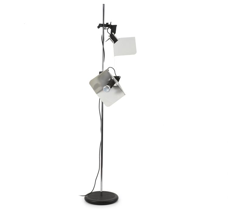 Hauptbild zu Objekt, 'Triedro' floor lamp, 1971, Joe Colombo, Stilnovo, Mailand, 134A 189
