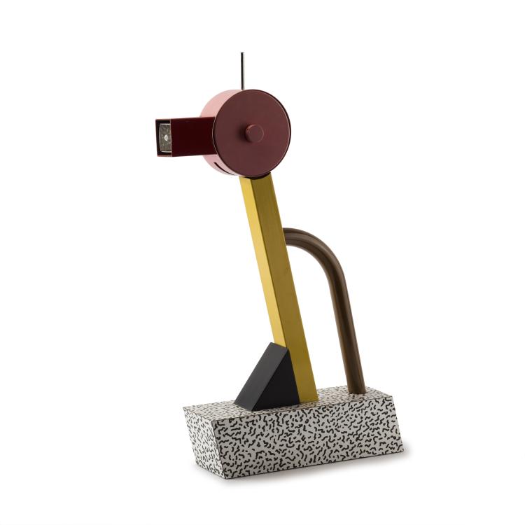 Hauptbild zu Objekt, 'Tahiti' table light, 1981, Ettore Sottsass, Memphis, Mailand, 134A 246