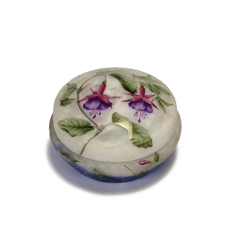 Hauptbild zu Objekt, 'Fuchsias' jar, 1905-10, Daum Fr&egrave;res, Nancy, 135 37