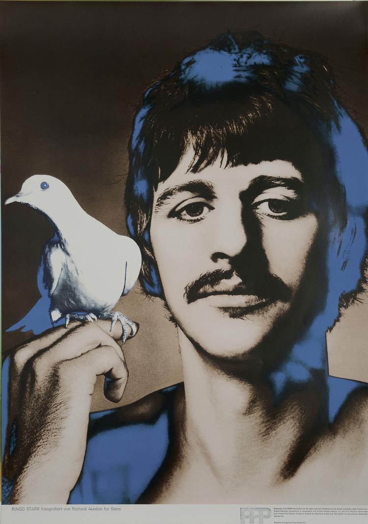 Bild 1 zu Objekt, F&uuml;nf 'Beatles'-Poster, 1967, Richard Avedon, Waterlow & Sons Ltd., London, 136B 31