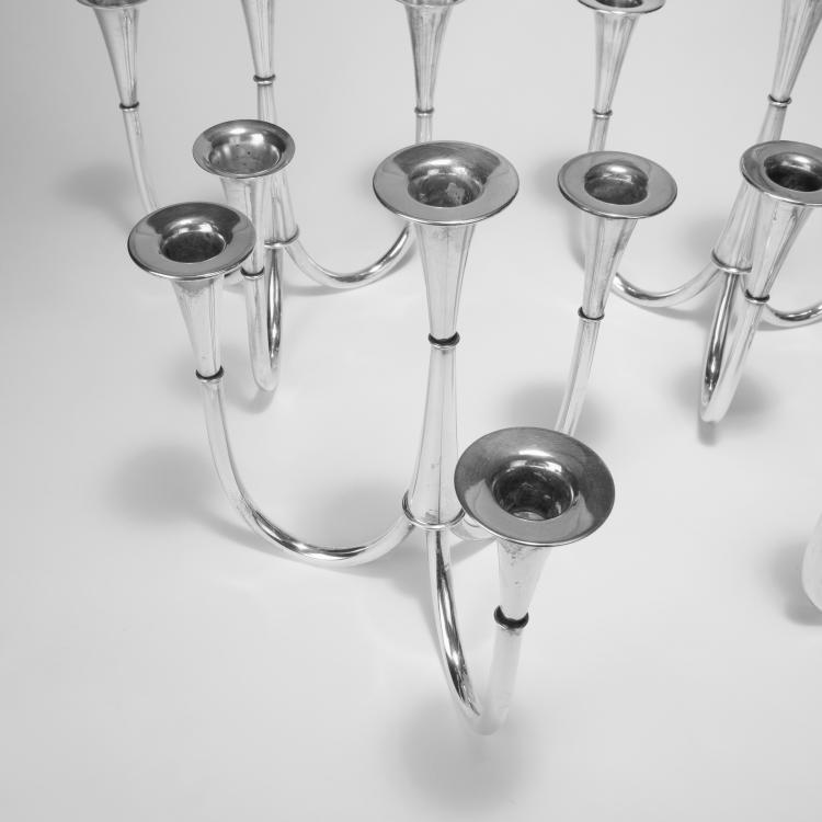 Bild 2 zu Objekt, Five candelabra, 1952/53, Wilhelm Wagenfeld, WMF, Geislingen, 134D 893