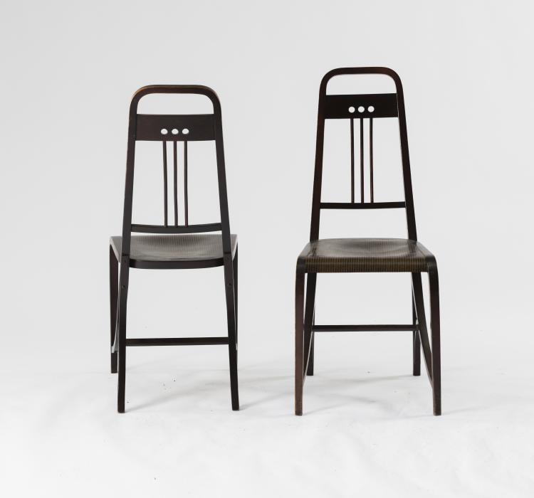 Bild 1 zu Objekt, Zwei St&uuml;hle '511', um 1905, Thonet, Wien, 134D 748