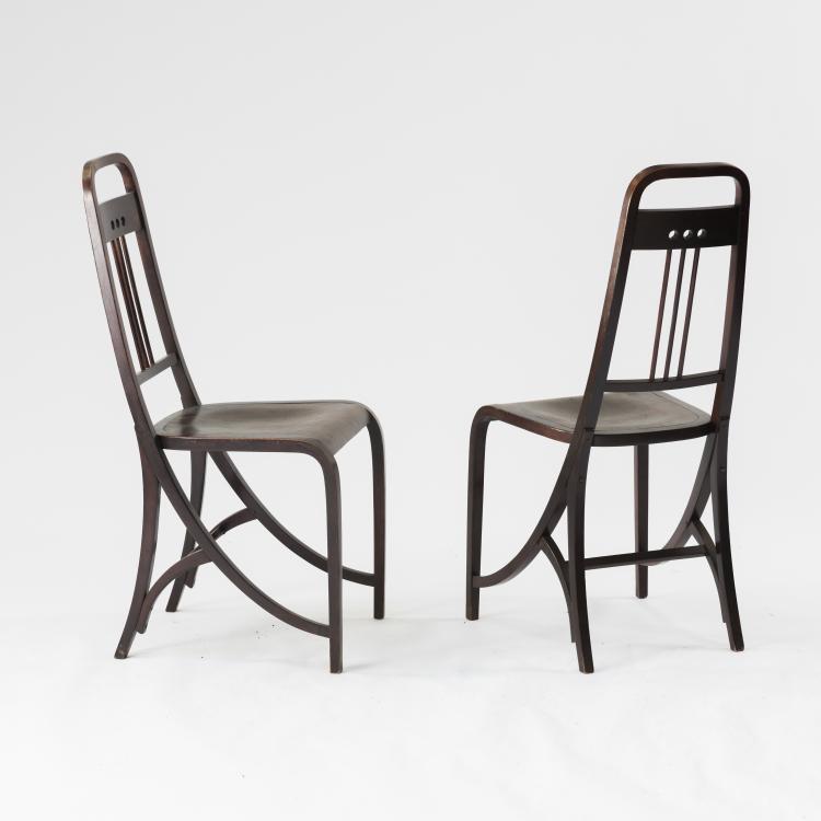 Bild 2 zu Objekt, Zwei St&uuml;hle '511', um 1905, Thonet, Wien, 134D 748
