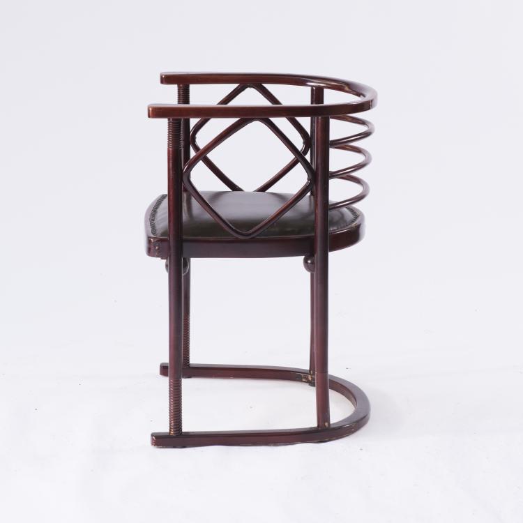 Bild 1 zu Objekt, 'Fledermaus' - '729' armchair, 1905, Gustav Siegel, Kohn, Jacob & Josef, Teschen, 134D 746