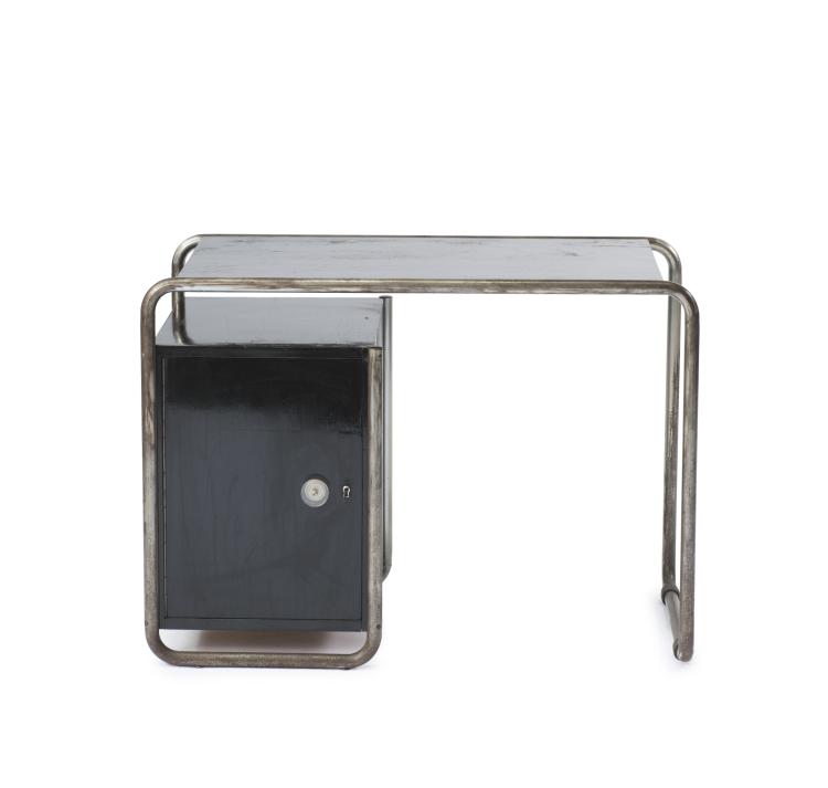 Hauptbild zu Objekt, Kleiner Schreibmaschinentisch 'B 21/1', um 1935c, Thonet, Frankenberg, 134D 814