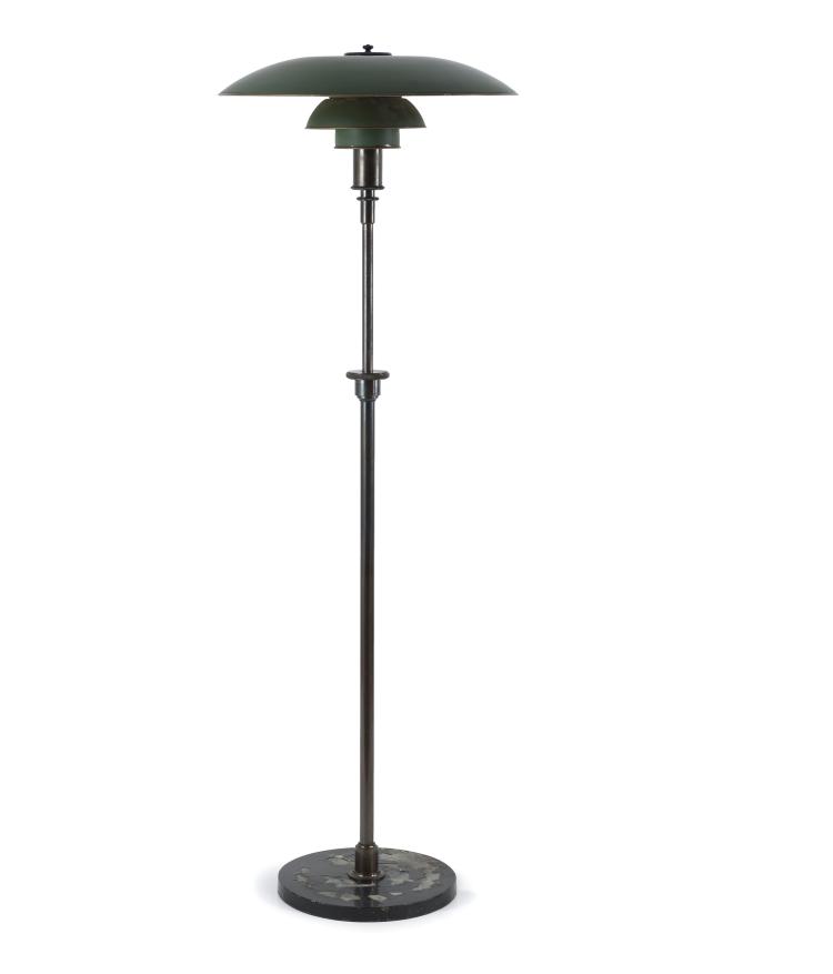 Hauptbild zu Objekt, 'PH 5/3' floor lamp, 1927, Poul Henningsen, Poulsen, Louis, Kopenhagen, 134D 791