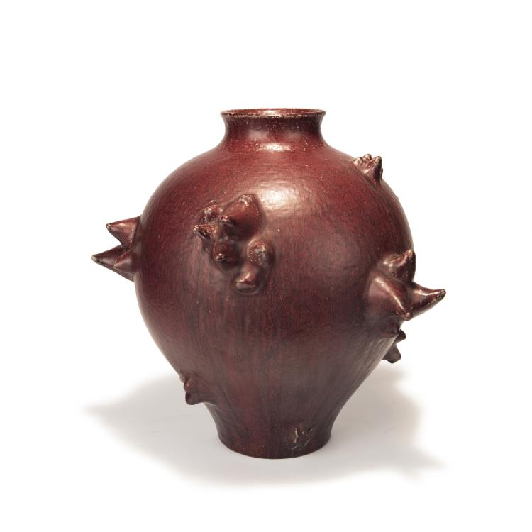Hauptbild zu Objekt, Tall vase, 1930s, Axel Salto, Kopenhagen, KPM, 134D 837