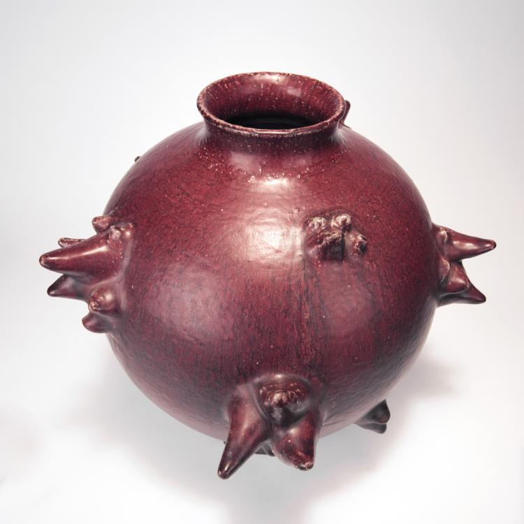 Bild 1 zu Objekt, Tall vase, 1930s, Axel Salto, Kopenhagen, KPM, 134D 837