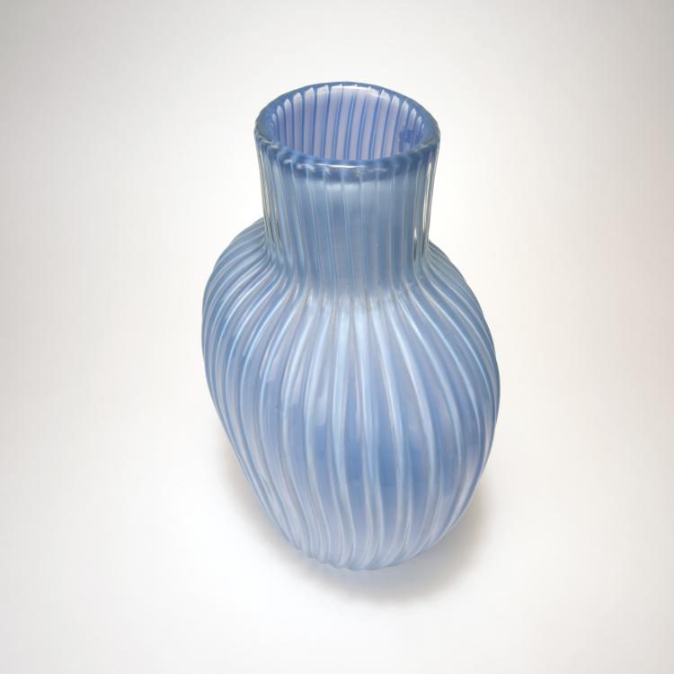 Bild 1 zu Objekt, Vase 'Opalino a coste', um 1955, Archimede Seguso, Seguso, Archimede,, 134D 896