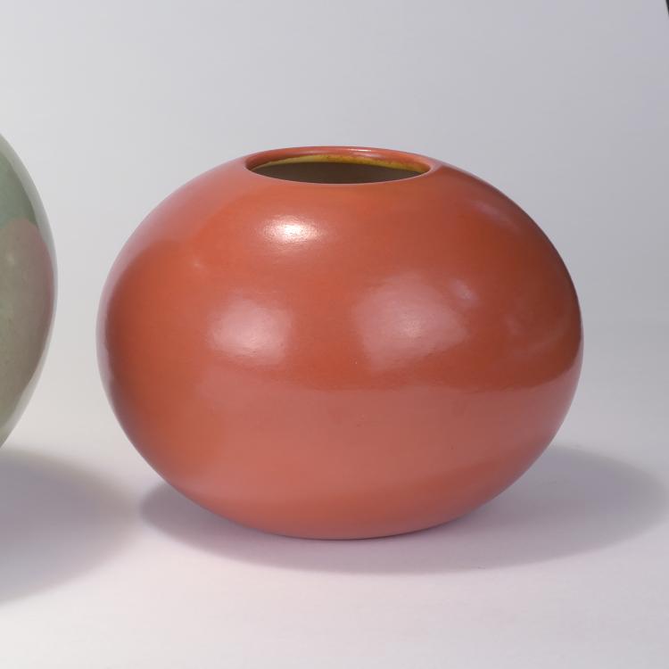 Bild 1 zu Objekt, Vier Vasen, 1930/1935, Martha Katzer, Karlsruhe, Majolikamanufaktur, 134D 812