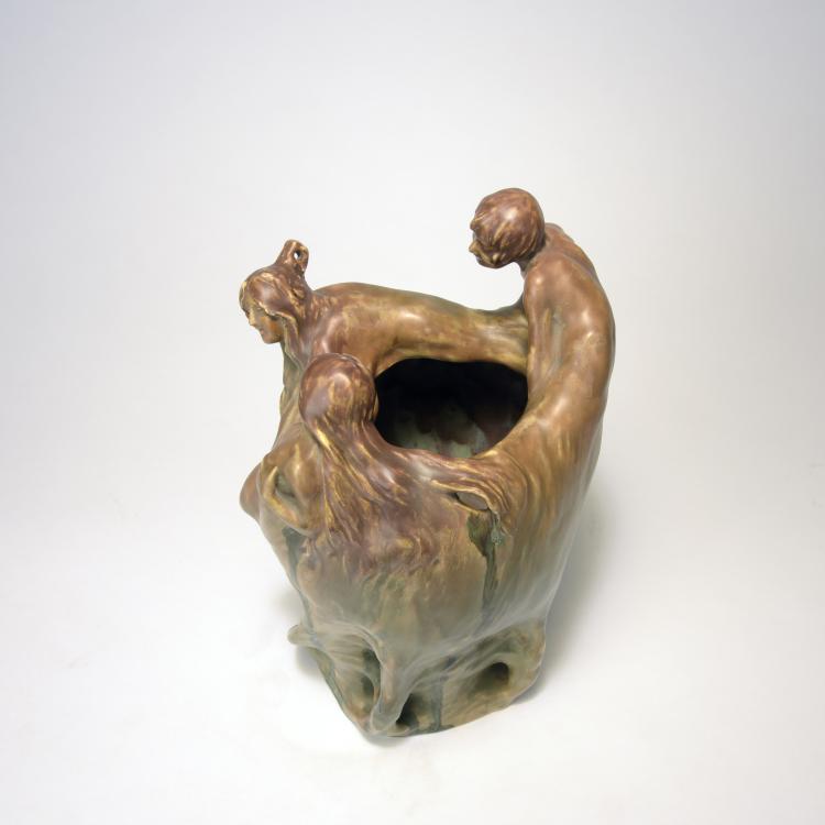 Bild 1 zu Objekt, Vase, c1900, Teplitz, 134D 734