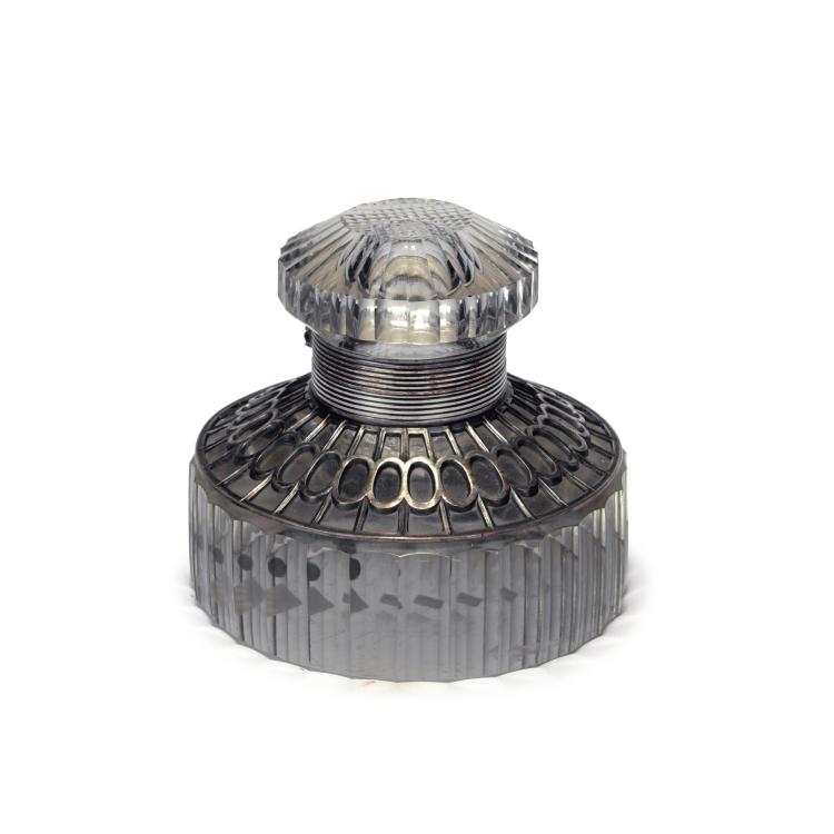 Hauptbild zu Objekt, Inkwell, c1909, Orivit-Metallwarenfabrik, K&ouml;ln, 134D 752