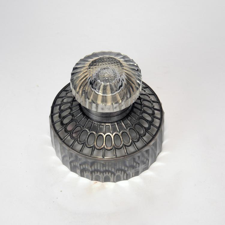 Bild 1 zu Objekt, Inkwell, c1909, Orivit-Metallwarenfabrik, K&ouml;ln, 134D 752