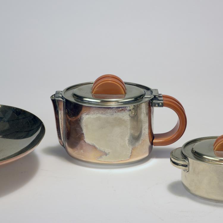 Bild 3 zu Objekt, Teeservice mit Schale, um 1930, Quist, F. W., Esslingen, 134D 818