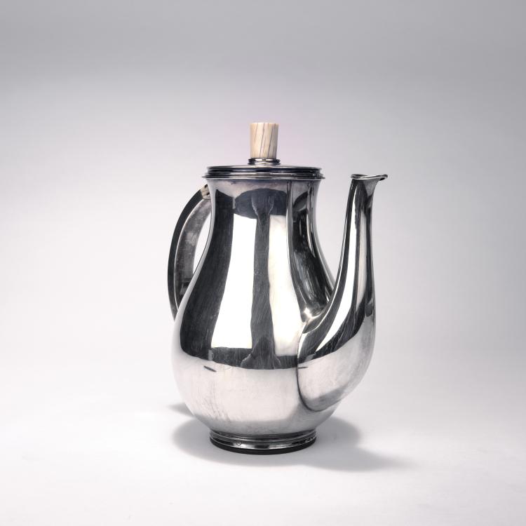 Bild 1 zu Objekt, Kaffeekanne, 1936, Frantz Hingelberg, Hingelberg, Frantz Xaver, Aarhus, 134D 867
