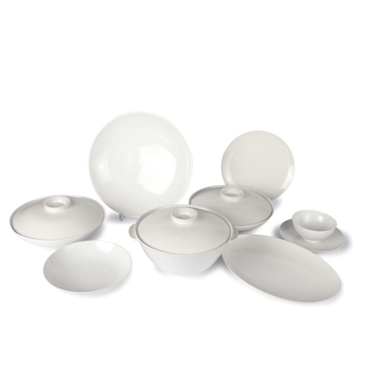 Hauptbild zu Objekt, 29 Teile Speiseservice 'Urbino', 1931, Trude Petri, Berlin, KPM, 134D 853