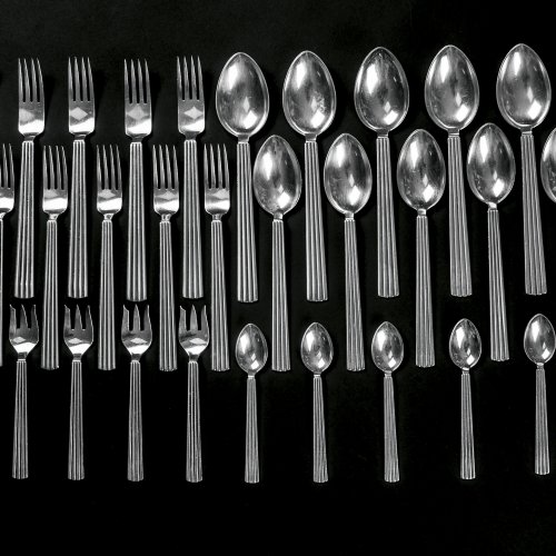 42 pieces of 'Bernadotte' silverware, 1939