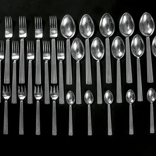 42 Teile Besteck 'Bernadotte', 1939 