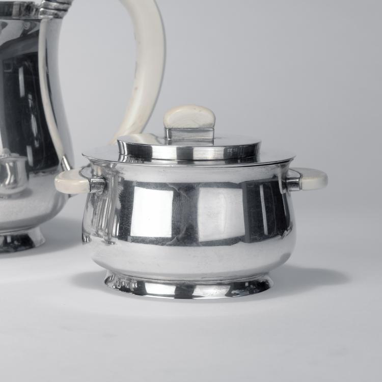 Bild 1 zu Objekt, Kaffee- und Teeservice, um 1930 , Kurz, Gottlieb, Schw&auml;bisch Gm&uuml;nd, 134D 821