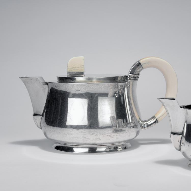 Bild 4 zu Objekt, Kaffee- und Teeservice, um 1930 , Kurz, Gottlieb, Schw&auml;bisch Gm&uuml;nd, 134D 821