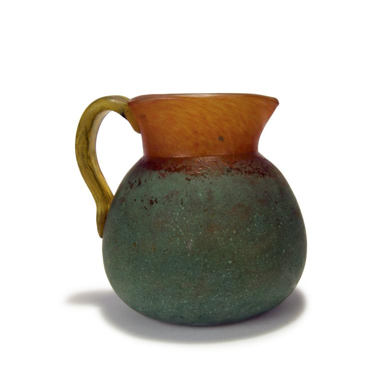 Hauptbild zu Objekt, Kanne, um 1910, Georges de Feure, Daum Fr&egrave;res, Nancy, 134D 755