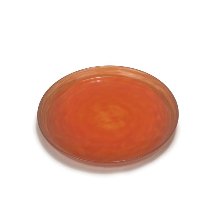 Hauptbild zu Objekt, Tray, c1925, Daum Fr&egrave;res, Nancy, 134D 788