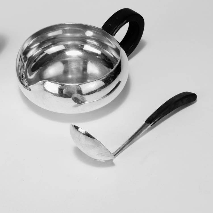 Bild 1 zu Objekt, Drei Saucieren und L&ouml;ffel, um 1935-50, Frantz Hingelberg, Hingelberg, Frantz Xaver, Aarhus, 134D 863