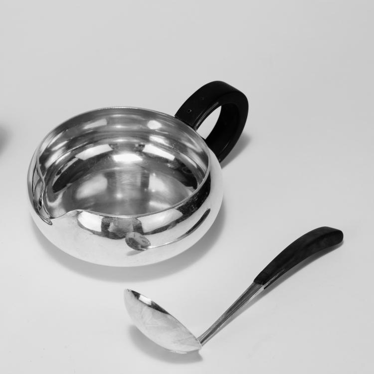 Bild 2 zu Objekt, Drei Saucieren und L&ouml;ffel, um 1935-50, Frantz Hingelberg, Hingelberg, Frantz Xaver, Aarhus, 134D 863