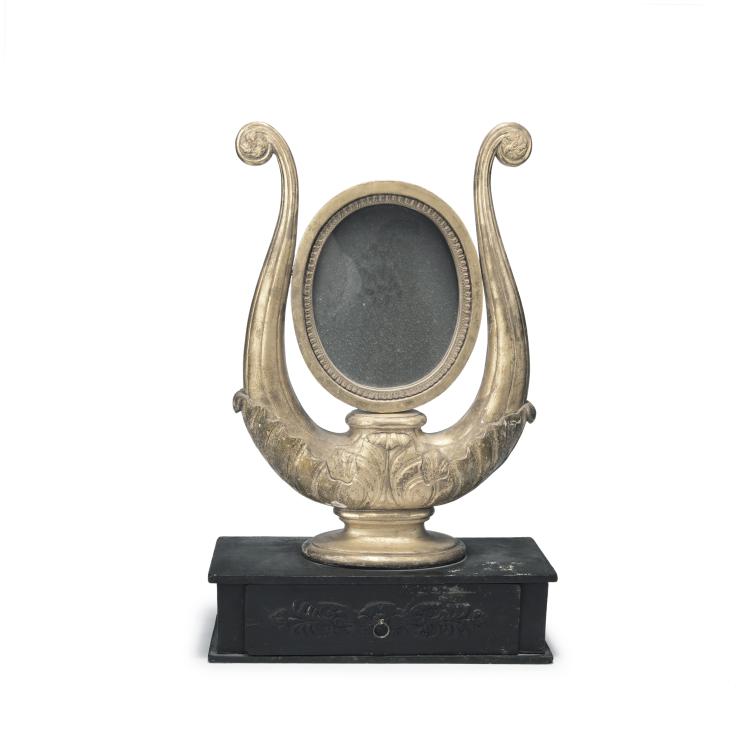 Hauptbild zu Objekt, Klassizistischer Tischspiegel, um 1800, Frankreich, 134D 731