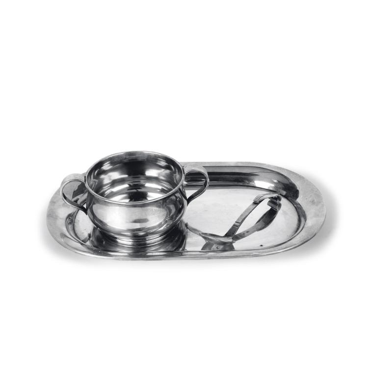 Hauptbild zu Objekt, Tablett und Zuckerschale, um 1935, Frantz Hingelberg, Hingelberg, Frantz Xaver, Aarhus, 134D 864