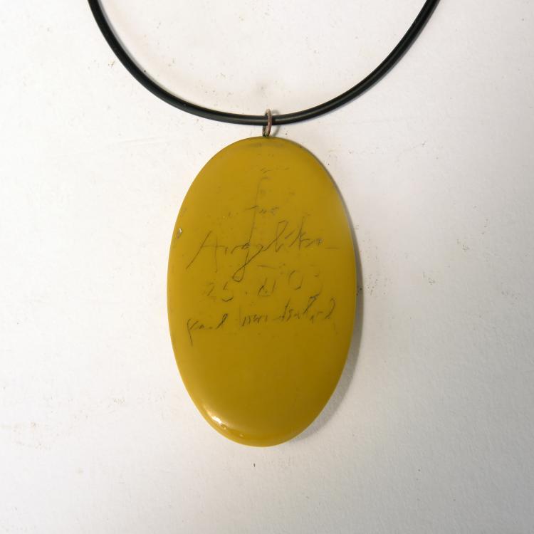 Bild 1 zu Objekt, Anh&auml;nger 'Maske', 2003, Paul Wunderlich, Wunderlich, Paul, 134D 930