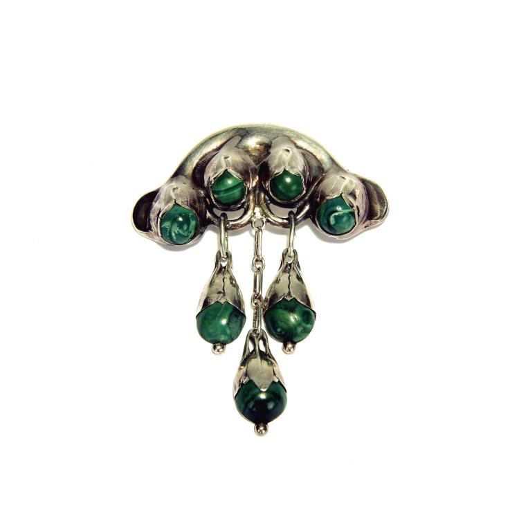 Hauptbild zu Objekt, Brosche, um 1915, Kopenhagen, 134D 765