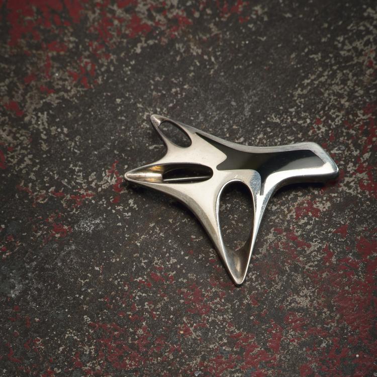 Hauptbild zu Objekt, Brosche, um 1950, Henning Koppel, Jensen, Georg, Kopenhagen, 134D 879