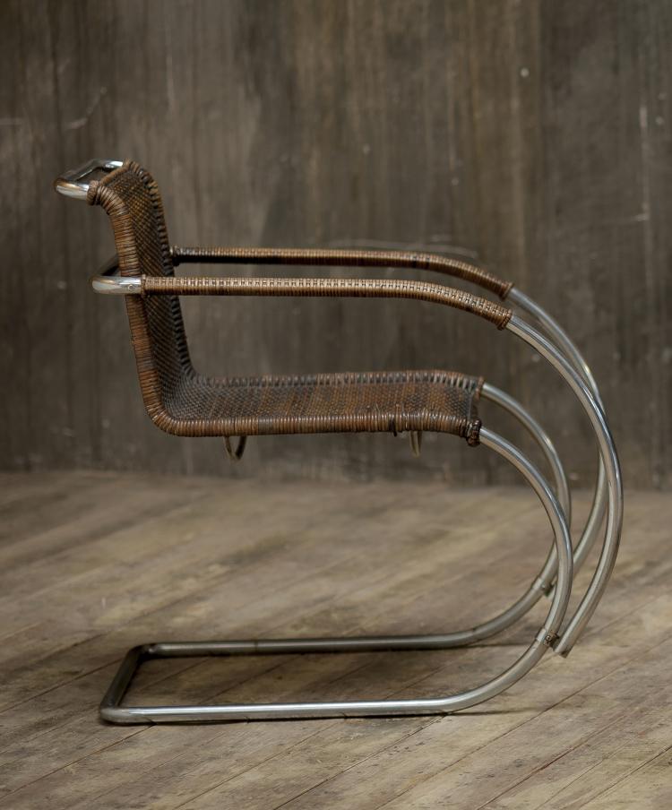 Bild 5 zu Objekt, Stahlrohrsessel 'MR 20', 1927, Ludwig Mies van der Rohe, Berliner Metallgewerbe; M&uuml;ller, Joseph, Berlin, 134D 793