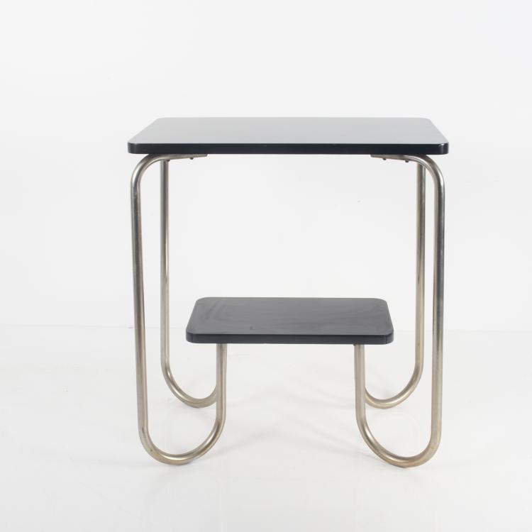 Bild 1 zu Objekt, Beistelltisch, 1930er Jahre , Bigler, Spichiger und Cie. AG (BIGLA), Bern (zugeschrieben), 134D 856