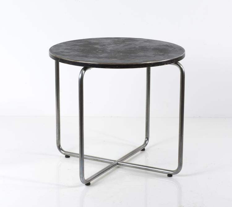 Bild 3 zu Objekt, Beistelltisch 'MR 130', um 1927-31, Bigler, Spichiger und Cie. AG (BIGLA), Bern, 134D 798