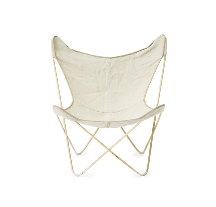 Hauptbild zu Objekt, 'Bat' - 'Butterfly' easy chair, 1938, Jorge Ferrari-Hardoy, Knoll International, New York (zugeschrieben), 134D 870