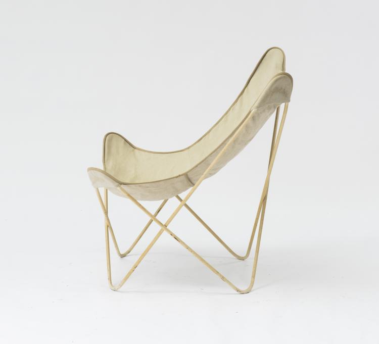 Bild 1 zu Objekt, 'Bat' - 'Butterfly' easy chair, 1938, Jorge Ferrari-Hardoy, Knoll International, New York (zugeschrieben), 134D 870
