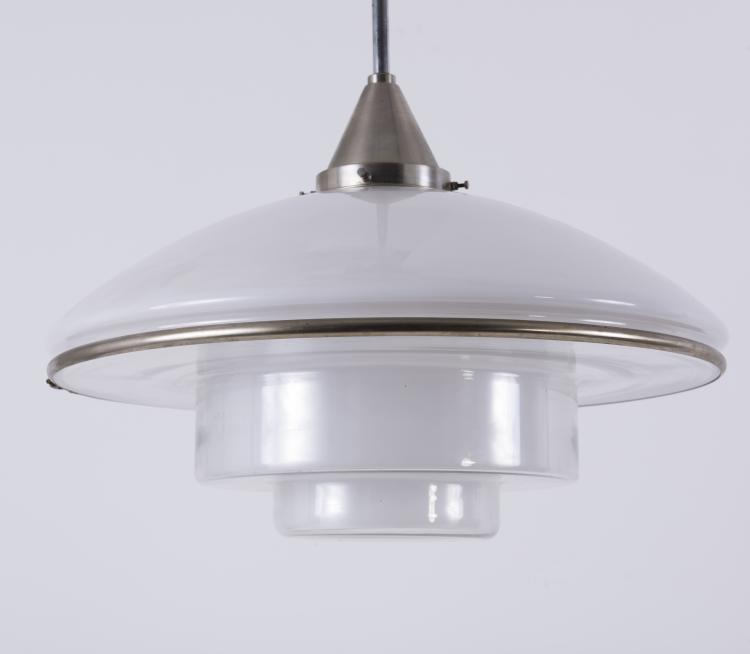 Bild 2 zu Objekt, Zwei Deckenleuchten 'Sistrah', 1931, Otto M&uuml;ller, Sistrah-Licht GmbH., Karlsruhe, 134D 852