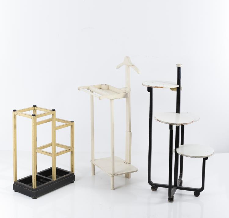 Bild 1 zu Objekt, Side table, dumb waiter and umbrella stand, c1928, Andr&eacute; Groult, 134D 808