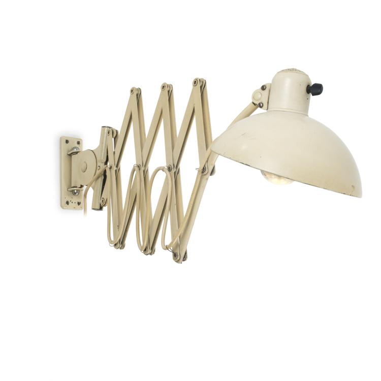 Hauptbild zu Objekt, Scherenleuchte '6614', 1933, Christian Dell, Kaiser & Co., Neheim-H&uuml;sten, 134D 831