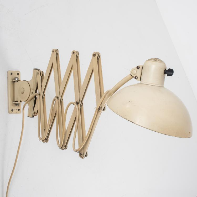 Bild 1 zu Objekt, Scherenleuchte '6614', 1933, Christian Dell, Kaiser & Co., Neheim-H&uuml;sten, 134D 831