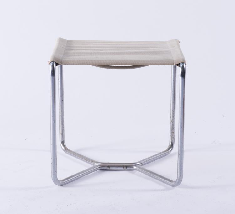 Bild 1 zu Objekt, Hocker 'B 8', 1927, Marcel Breuer, Standard M&ouml;bel, Berlin (zugeschrieben), 134D 797