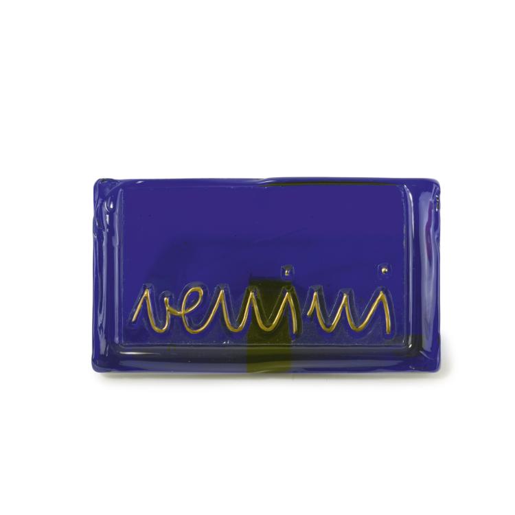 Hauptbild zu Objekt, Firmenschild, 1950er Jahre, Venini & C., Murano, 134C 578