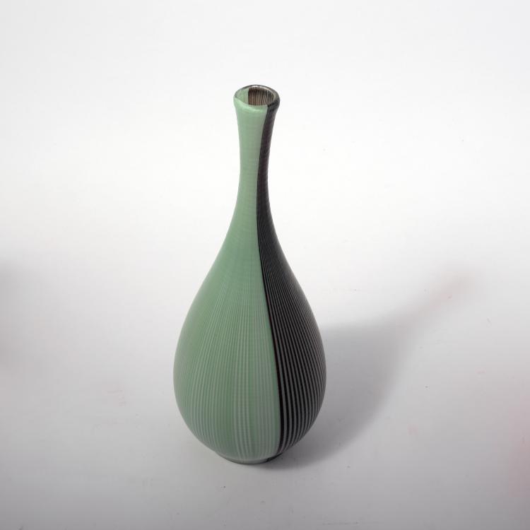 Bild 1 zu Objekt, Vase 'Tessuto battuto', um 1935, Carlo Scarpa, Venini & C., Murano, 134C 615