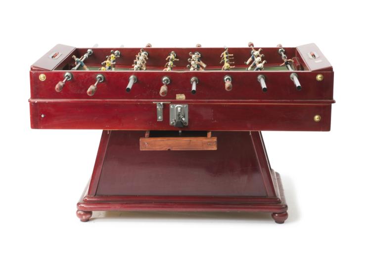Hauptbild zu Objekt, Table football, 1940s, 'Cordoba' - Kicker, Spanien, 134B 291
