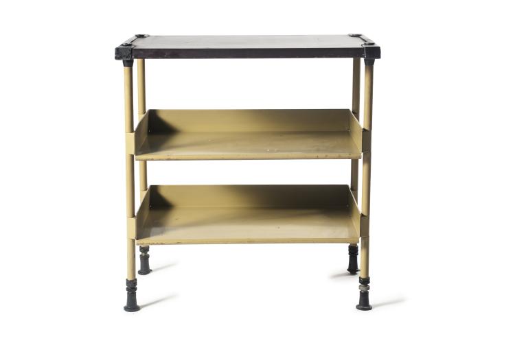 Hauptbild zu Objekt, 'Spazio' shelf, 1959, Studio B.B.P.R., Olivetti, Ivrea, 134A 109