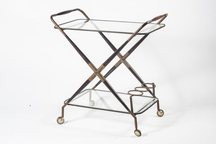 Bild 2 zu Objekt, Serving cart, 1950s, Cesare Lacca, Italien, 134A 62