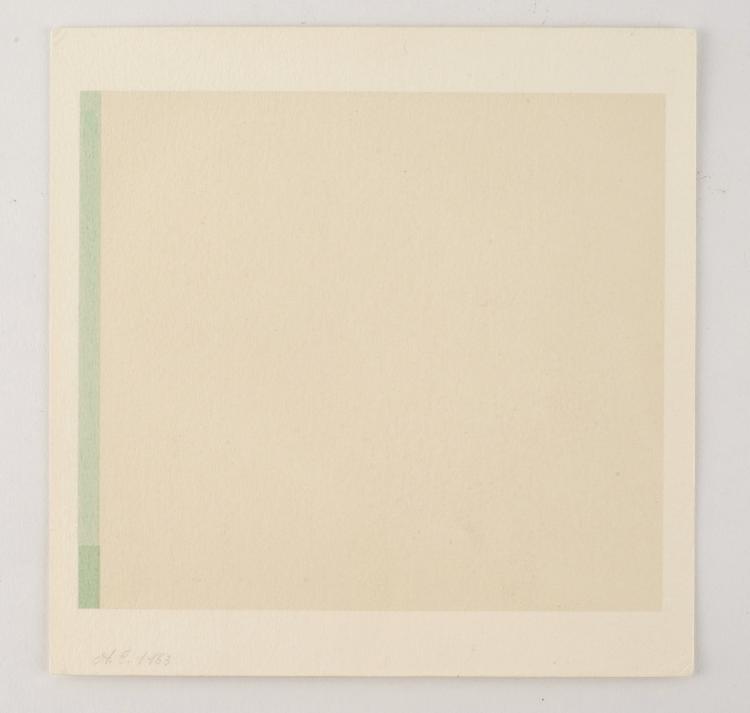 Hauptbild zu Objekt, Untitled (Abstract Composition), 1963, Antonio Calderara, 136B 43