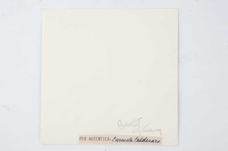 Bild 1 zu Objekt, Untitled (Abstract Composition), 1963, Antonio Calderara, 136B 43